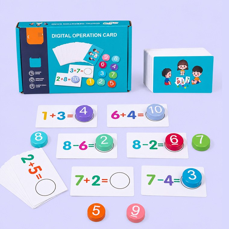 Wooden Clock Learning Puzzle