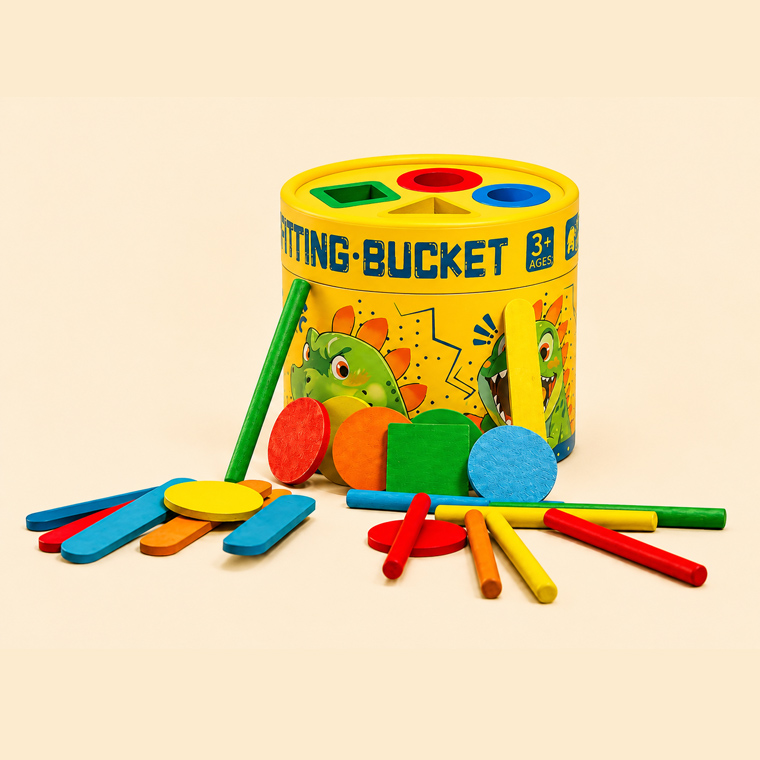 3 in 1 COLOUR SORTING BUCKET