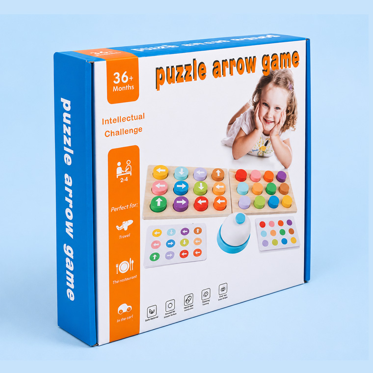 WOODEN ARROW PUZZLE GAME