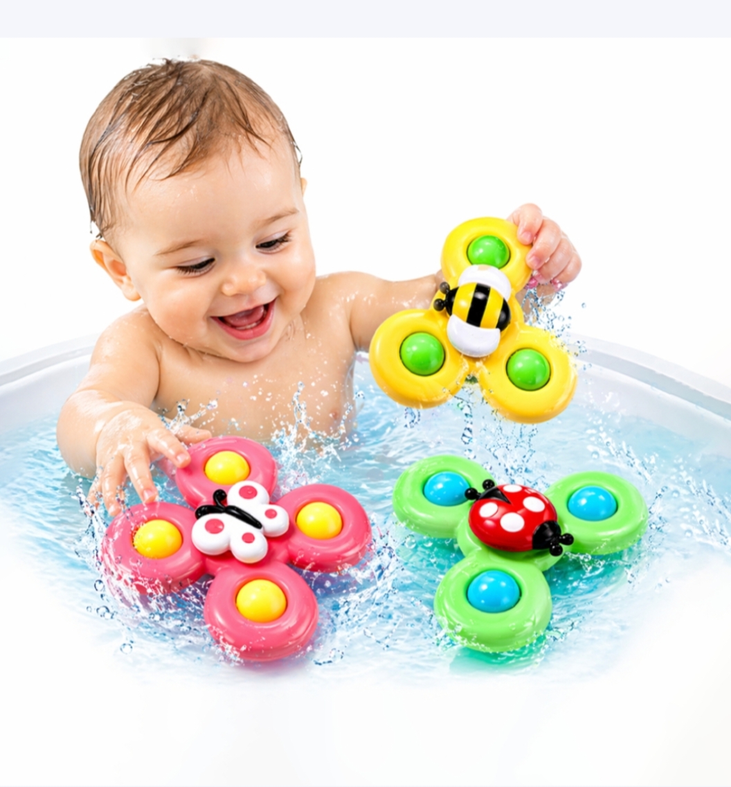 3 PCS SUCTION SPINNER TOY