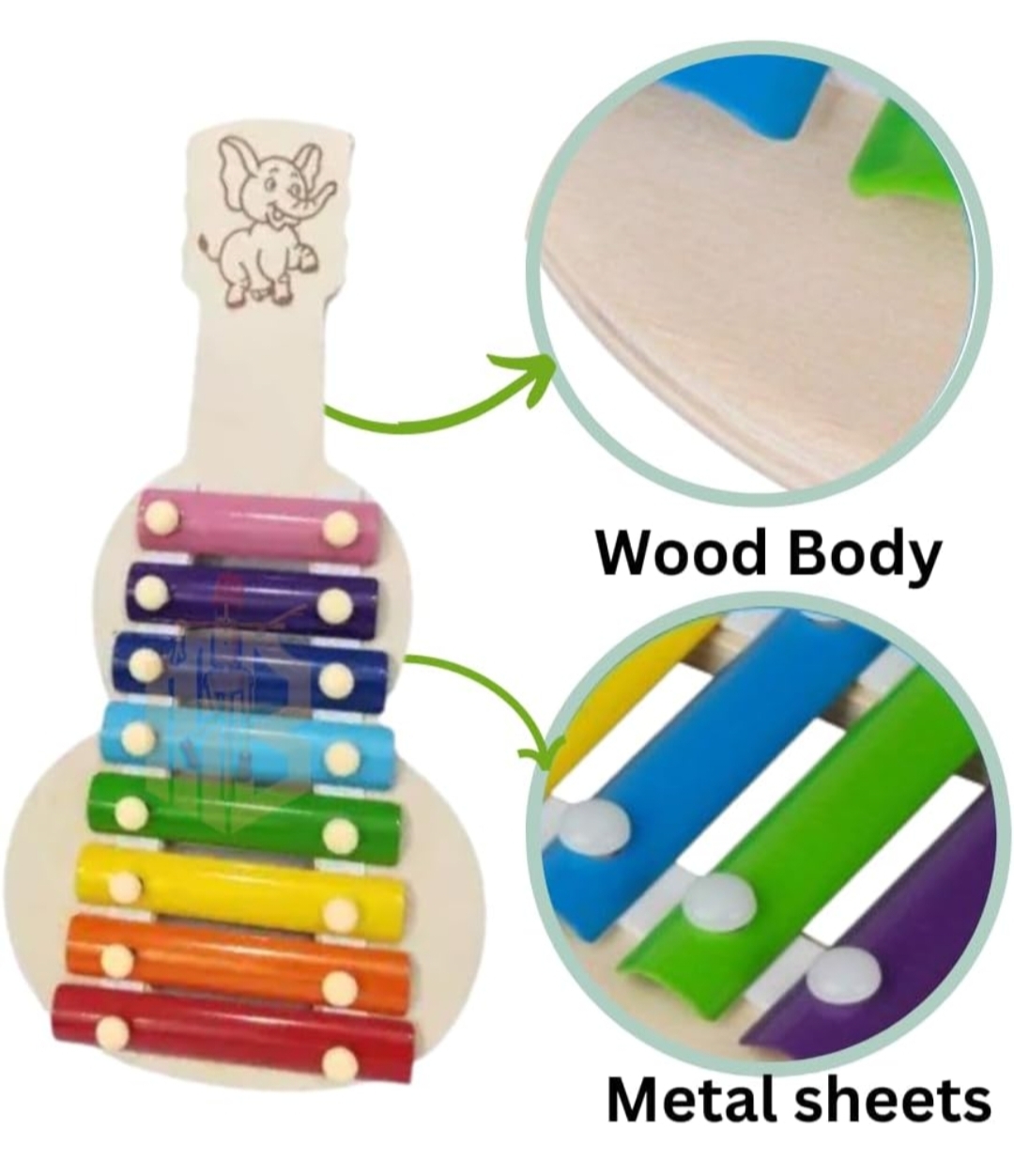 XYLOPHONE 8 NODES GUITAR TYPE