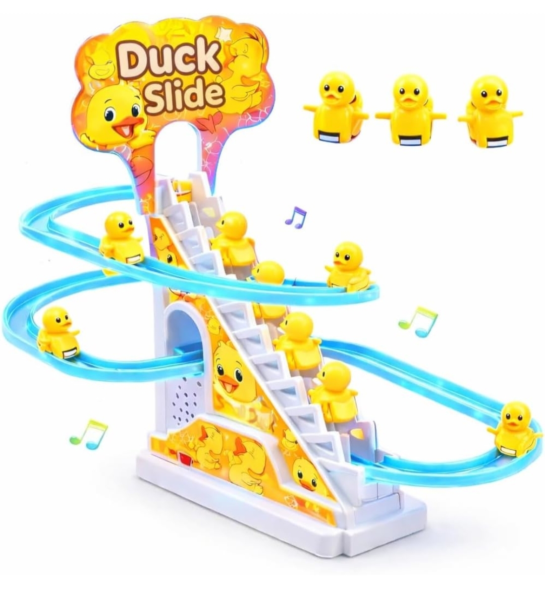 SMALL DUCK STAIR CLIMBING TOY