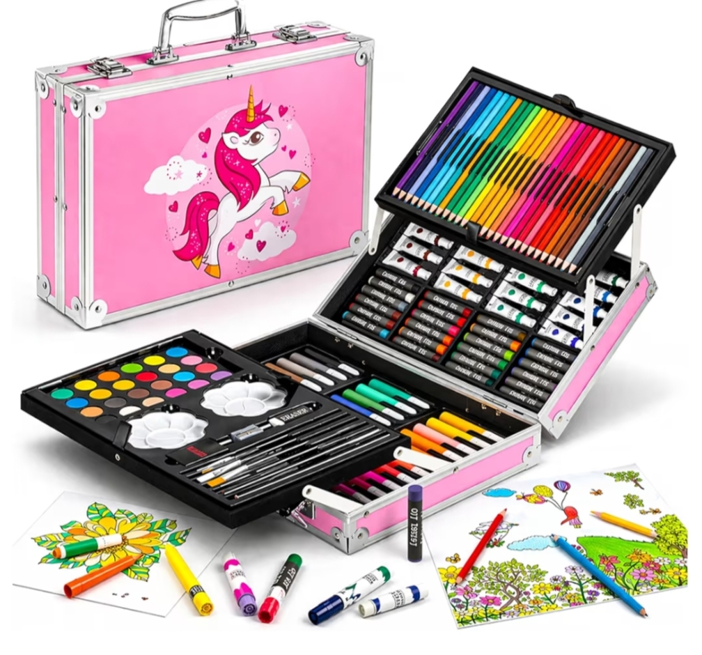 145 PIECES COLOURING SET FOR KIDS