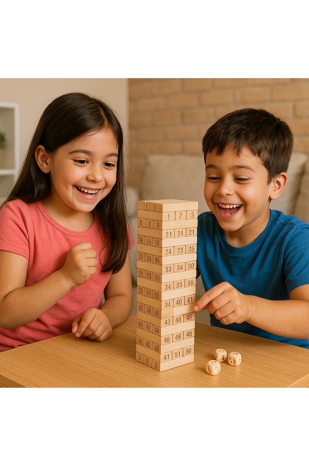 WOODEN JENGA BALANCING