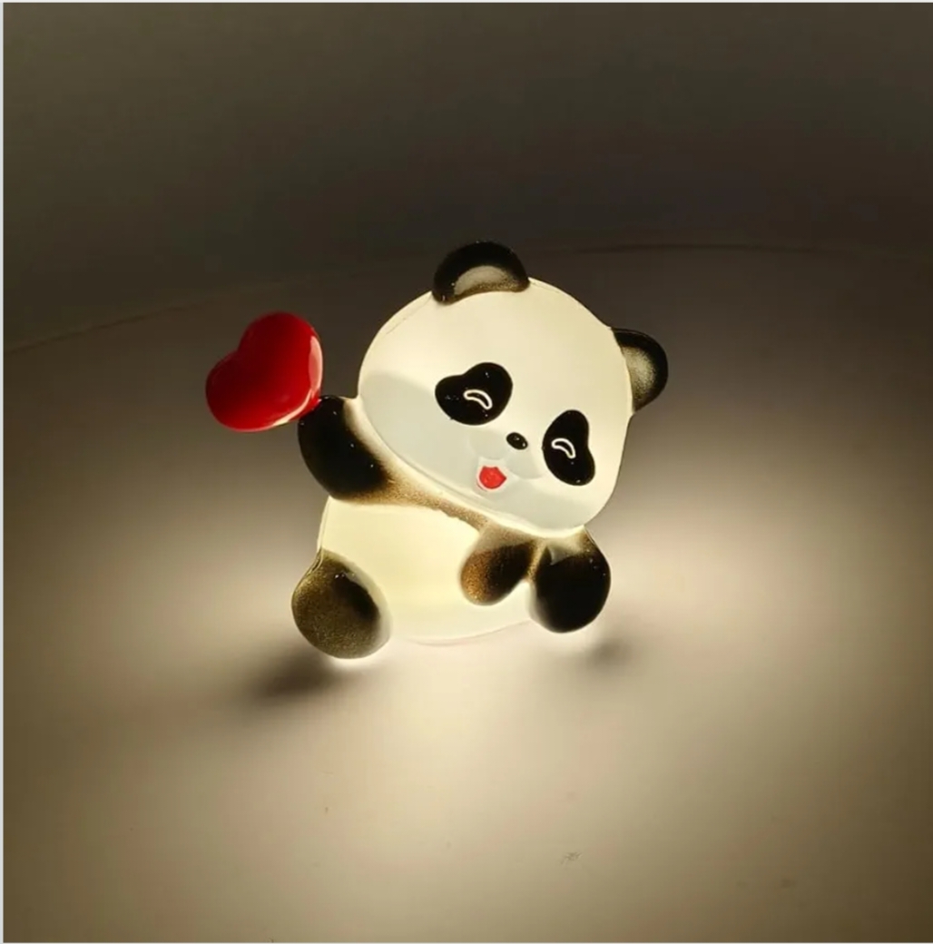 VALENTINE HEART PANDA NIGHT LIGHT