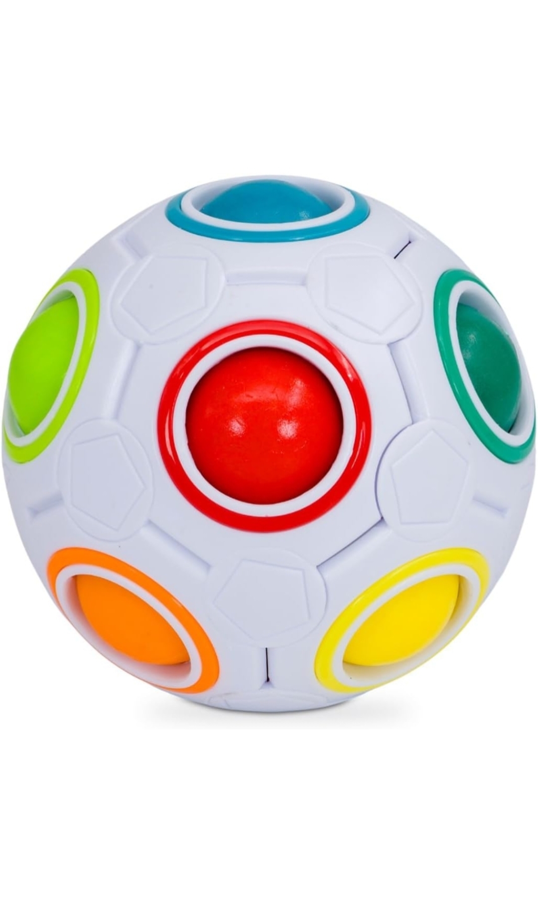 RAINBOW BALL COLOUR MATCHING PUZZLE