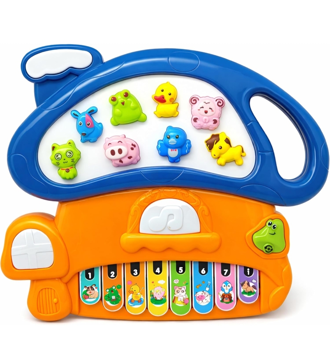 8 KEYS MUSHROOM PIANO TOYS
