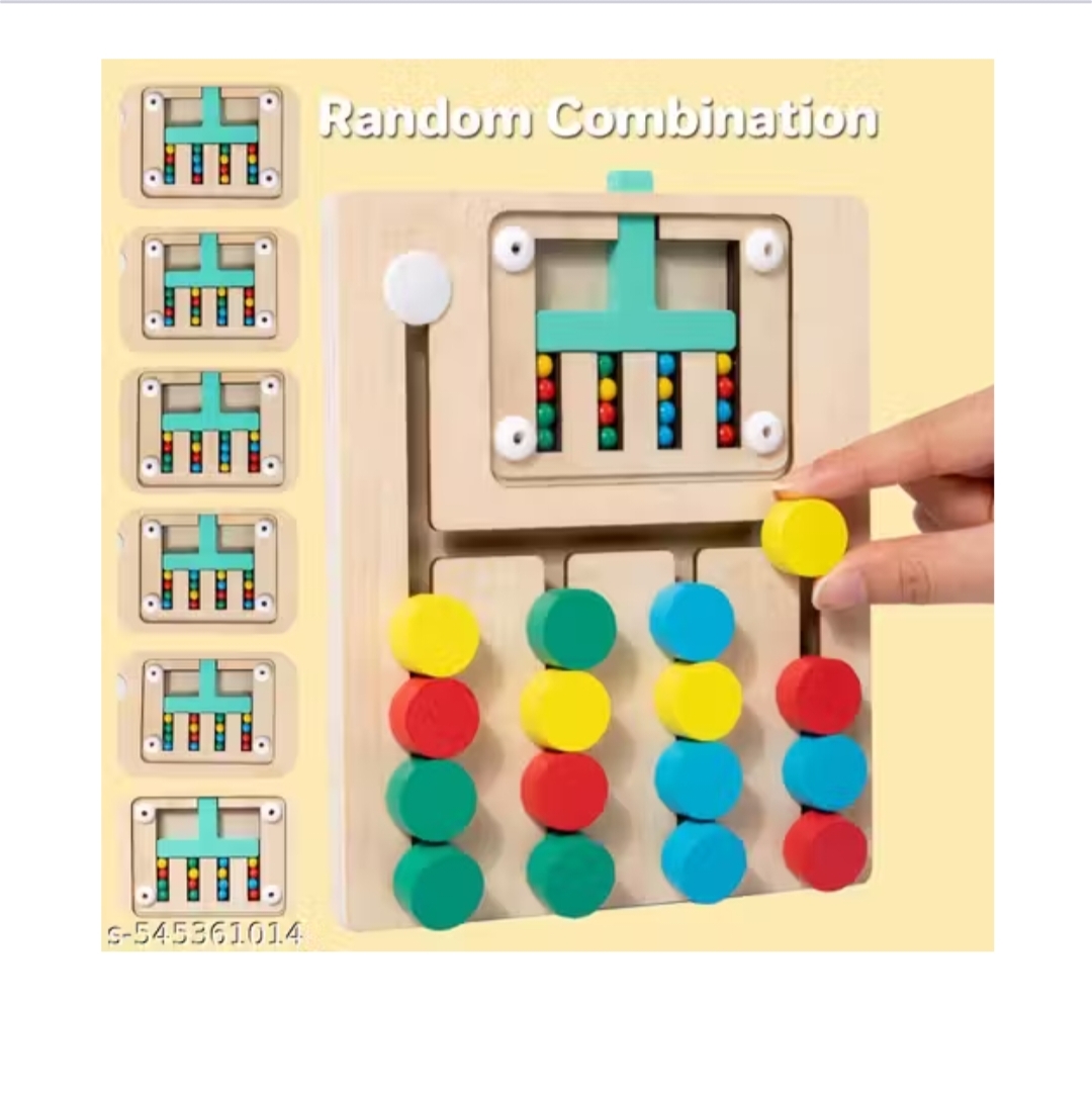 WOODEN MOBILE 4 COLOUR GAME