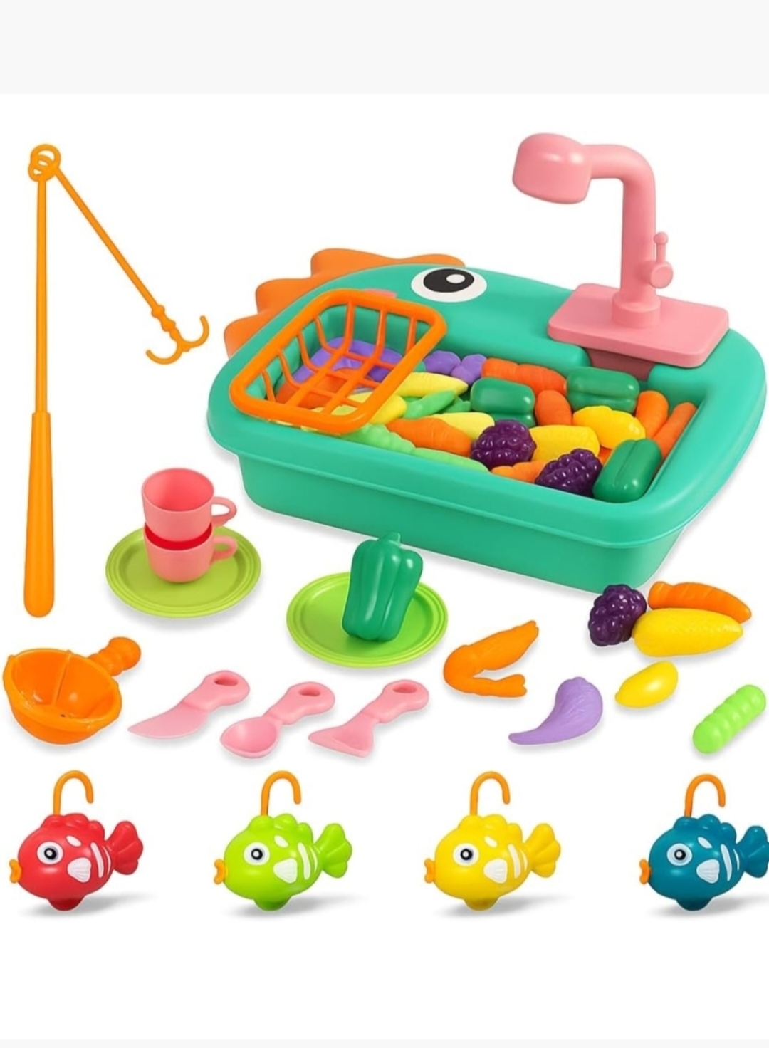 2 in 1 DINO THEME ELECTRIC DISHWASHER 