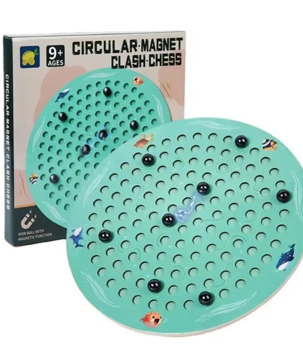 CIRCULAR MAGNETIC CLASH CHESS