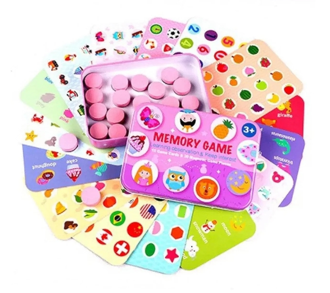MEMORY GAME IN A TIN BOX