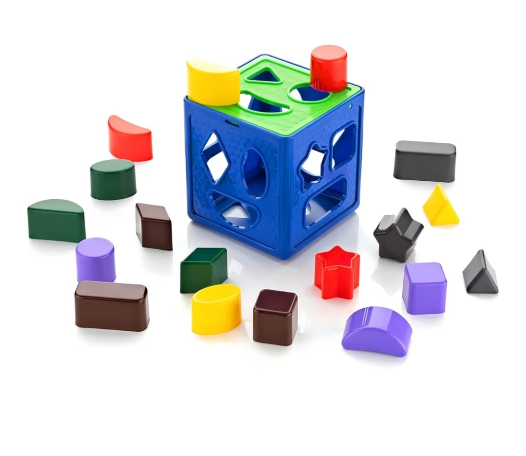 SHAPE SORTER CUBE  FOR KIDS