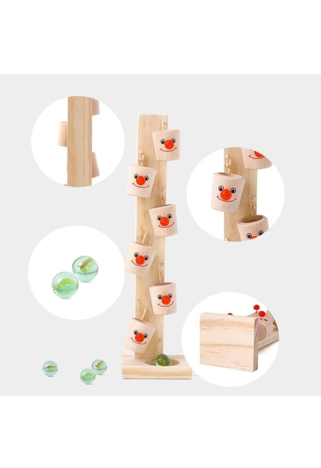 WOODEN GOLI GAME