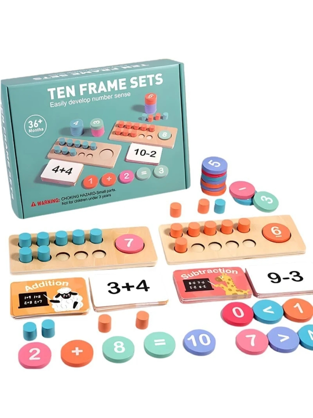 MONTESSORI TEN FRAME SET