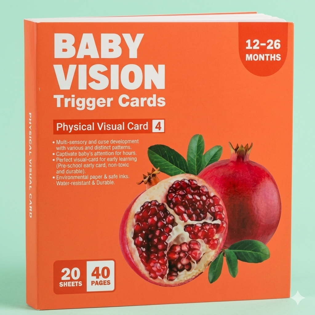 BABY VISION FLASH CARDS 12-36 MONTHS