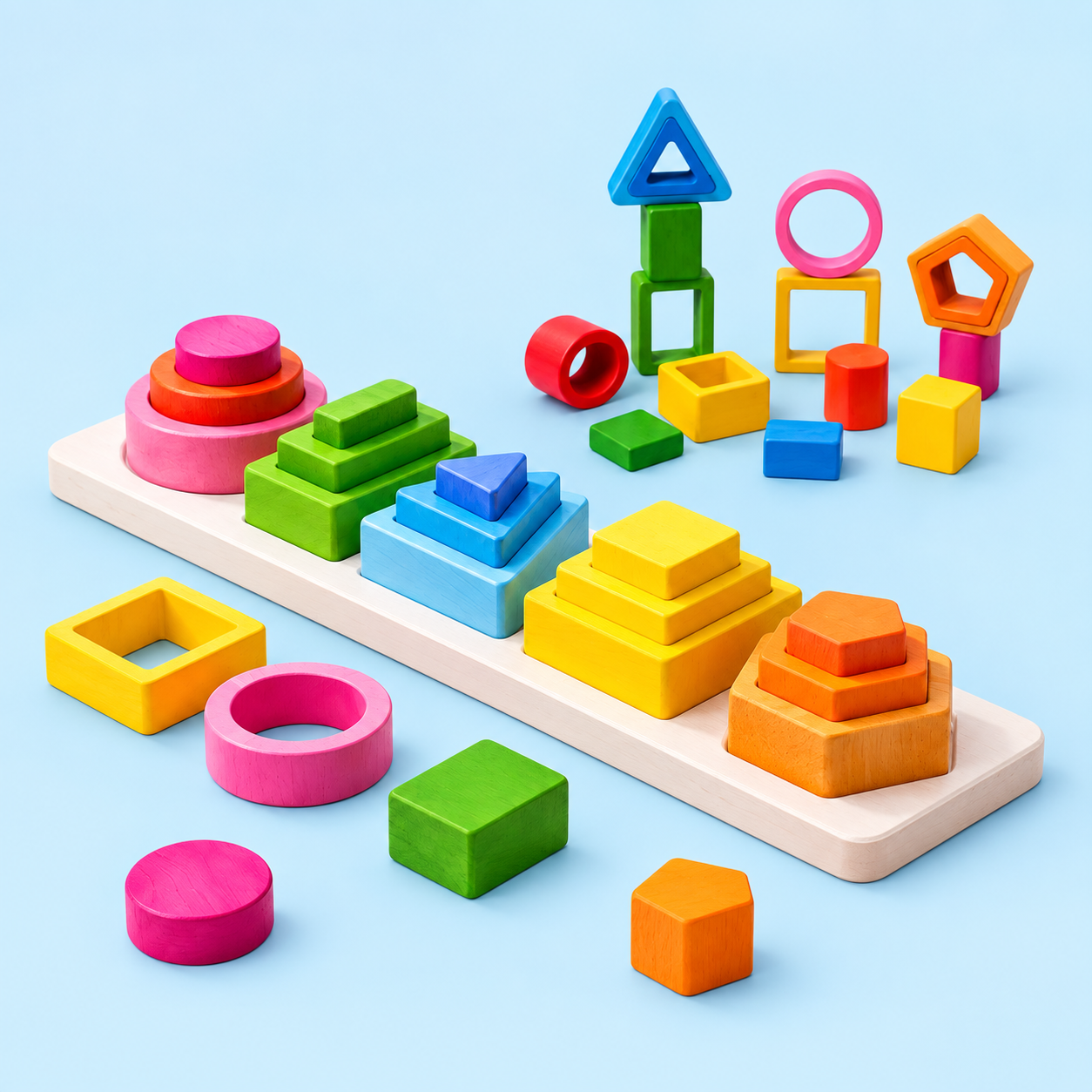 5 IN 1 SHAPE SORTING