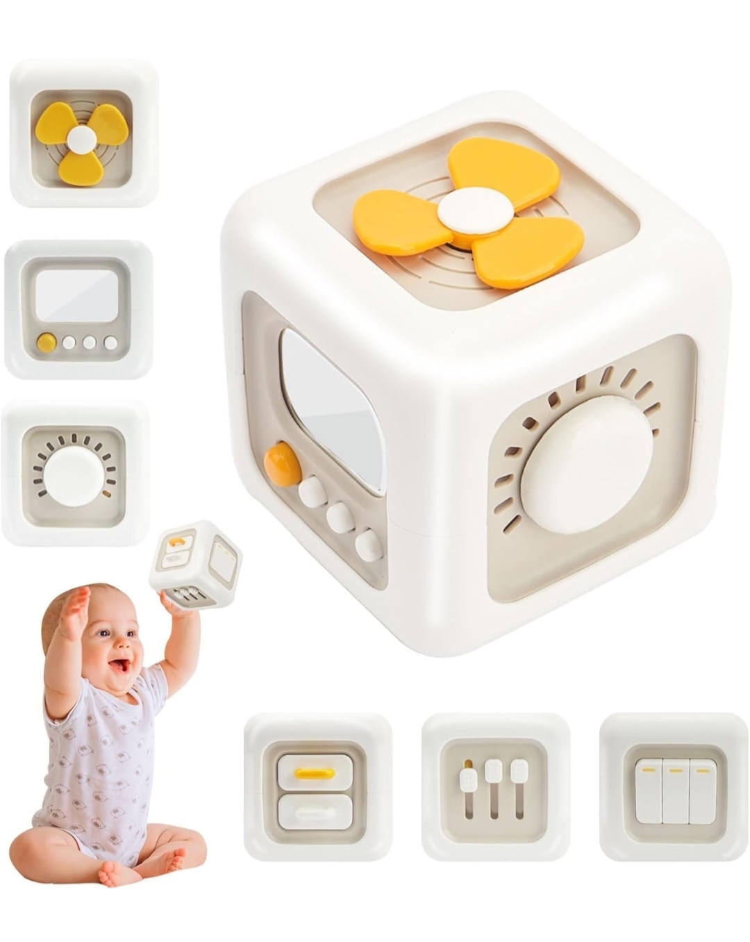 6 in 1 MONTESSORI ACTIVITY CUBE