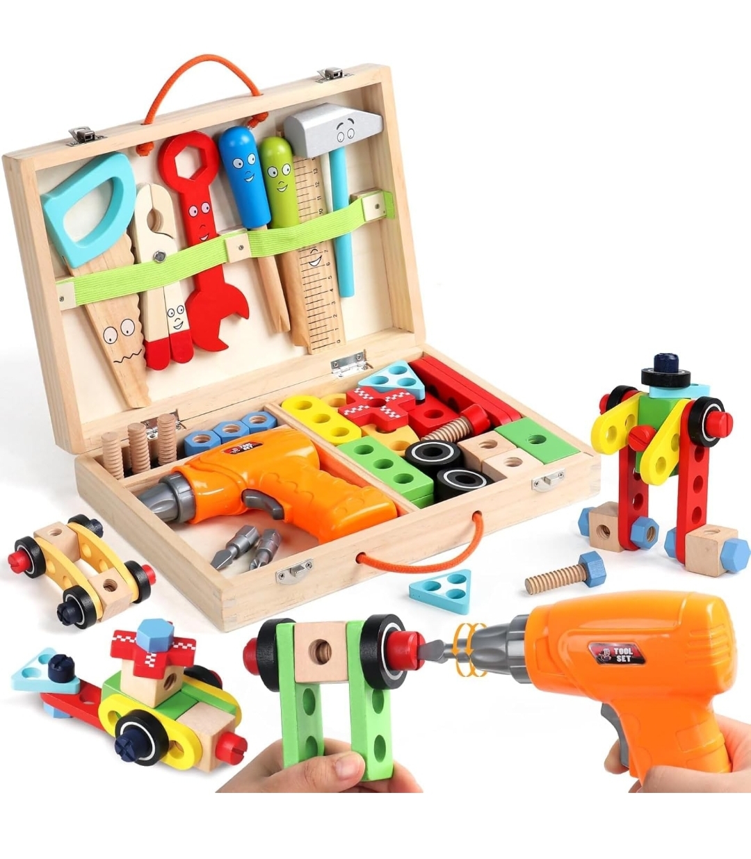 WOODEN TOOL KIT 