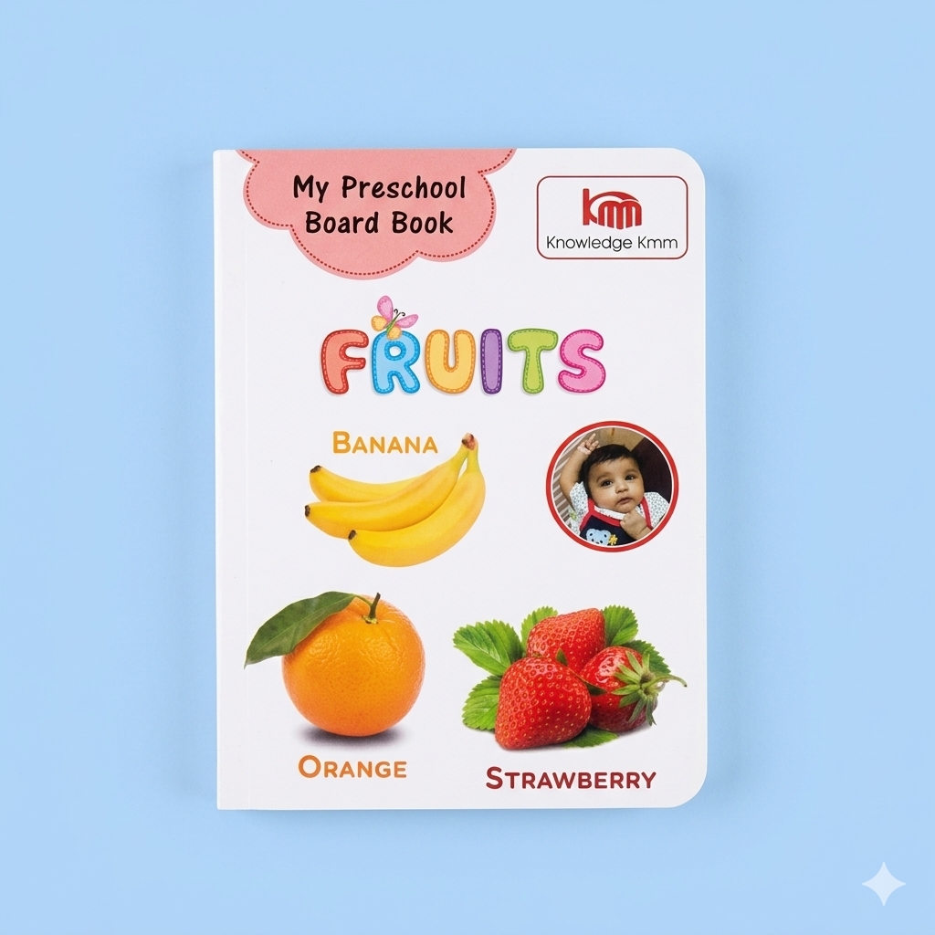 PRE SCHOOL BOARD BOOK - FRUITS