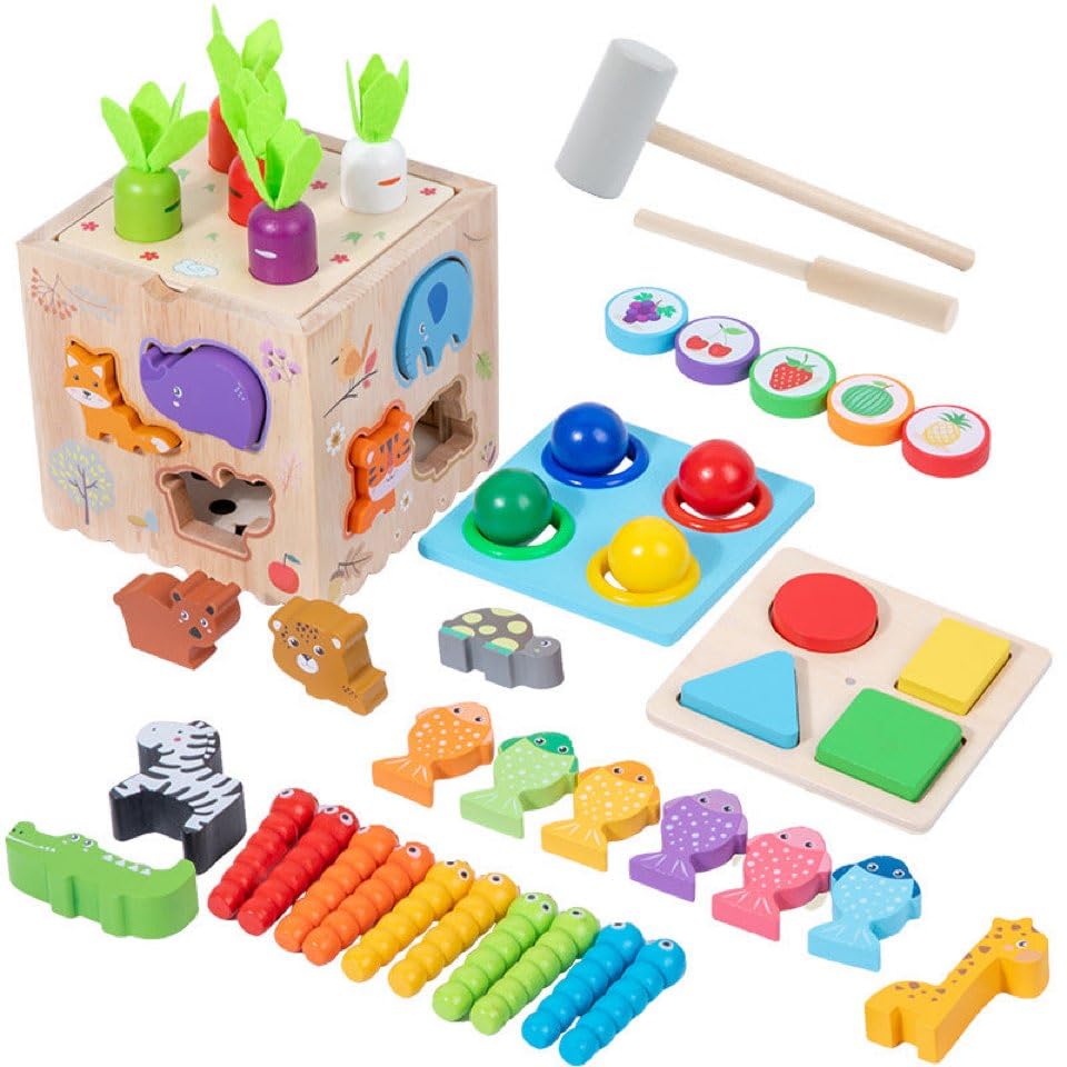 8 in 1 MONTESSORI ACTIVITY TOY 