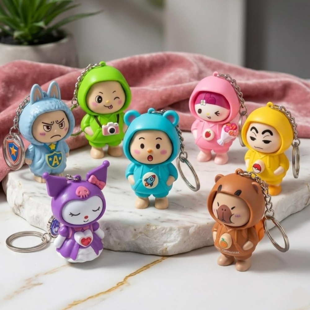 FACE CHANGING KEYCHAIN SMALL - RANDOM DESIGN