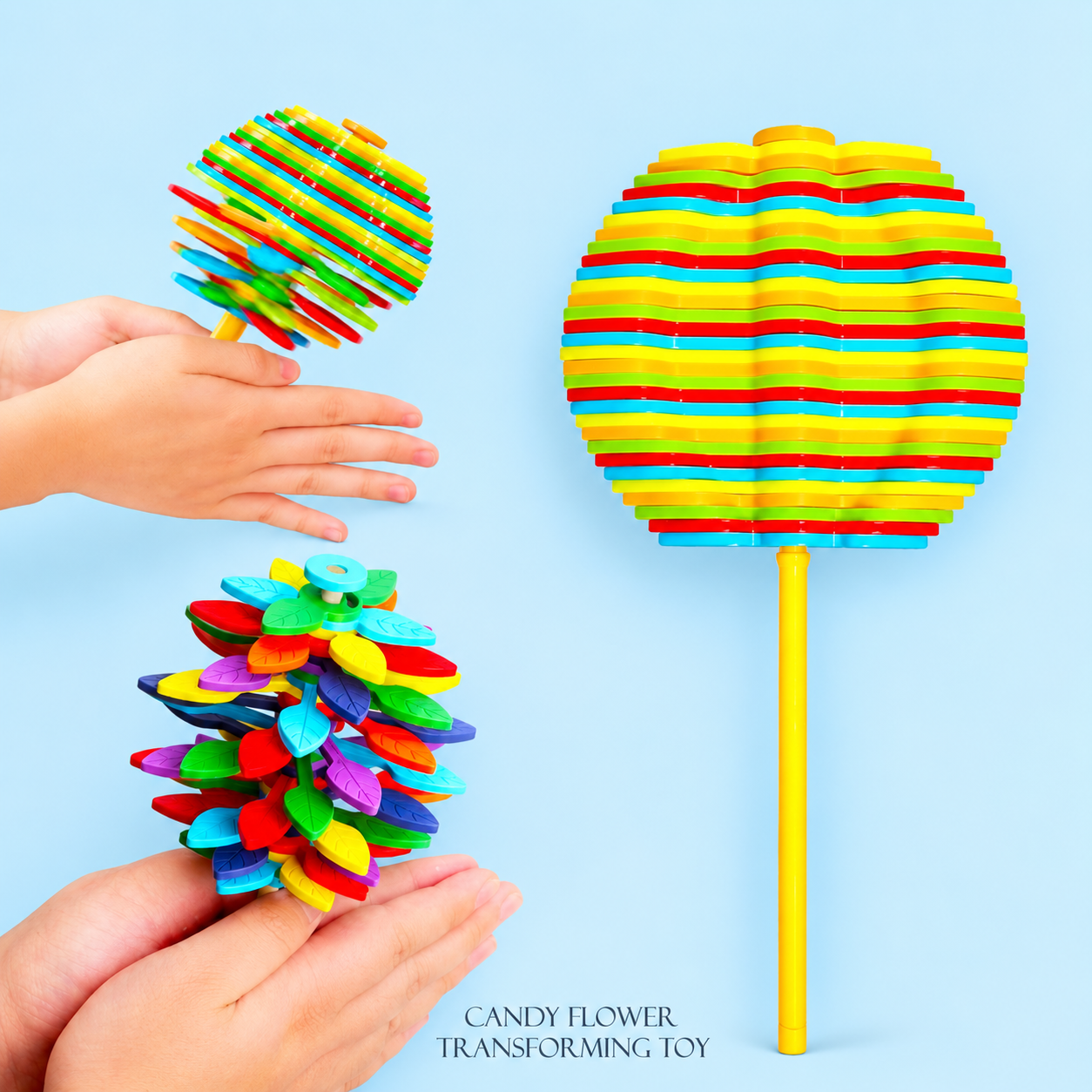 SPINNING CANDY FLOWER