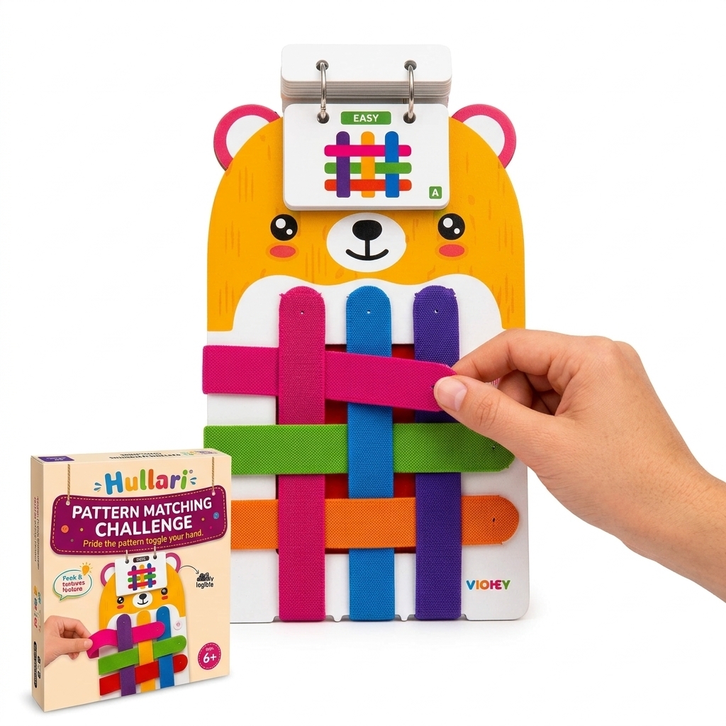PATTERN MATCHING CHALLENGE WITH 40 ACTIVITY CARDS