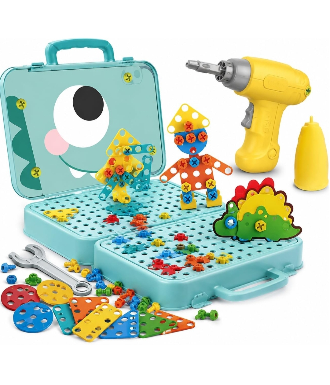 STEM CREATIVE PUZZLE BOX- 232 PIECE DIY BUILDING TOY