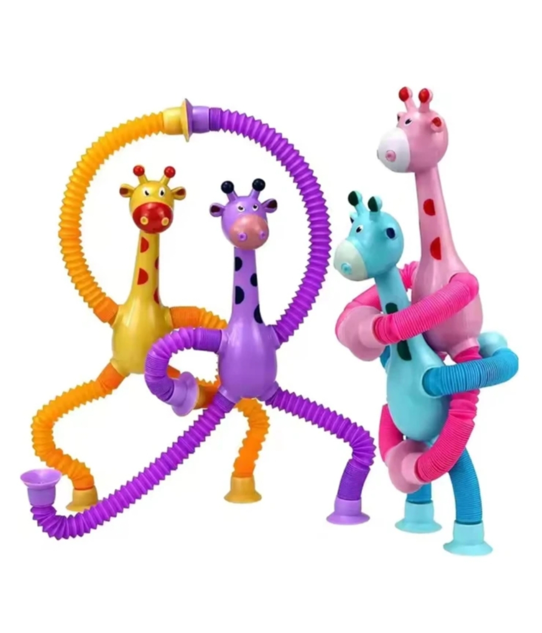 GIRAFFE POP TUBE SENSORY TOY (1 PCS)