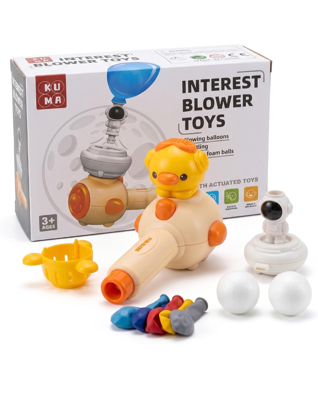 3 IN 1 BLOWER TOY