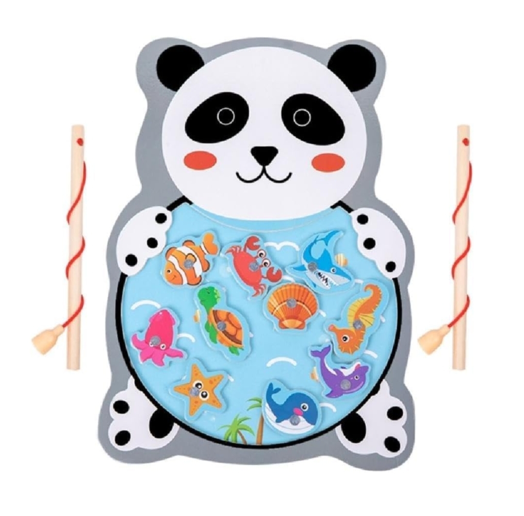 WOODEN MAGNETIC FISHING BOARD