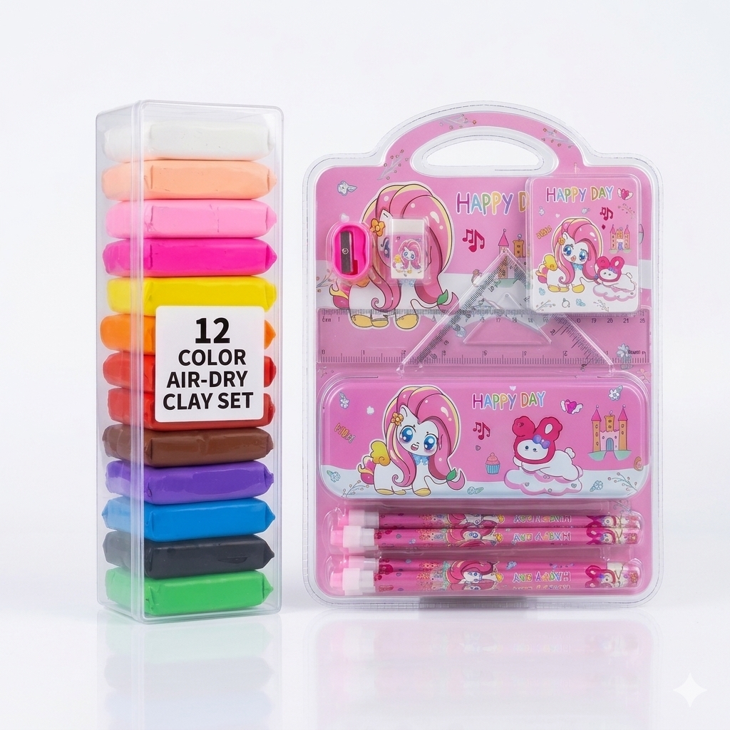 KIDS CREATIVE ART & STATIONARY COMBO SET