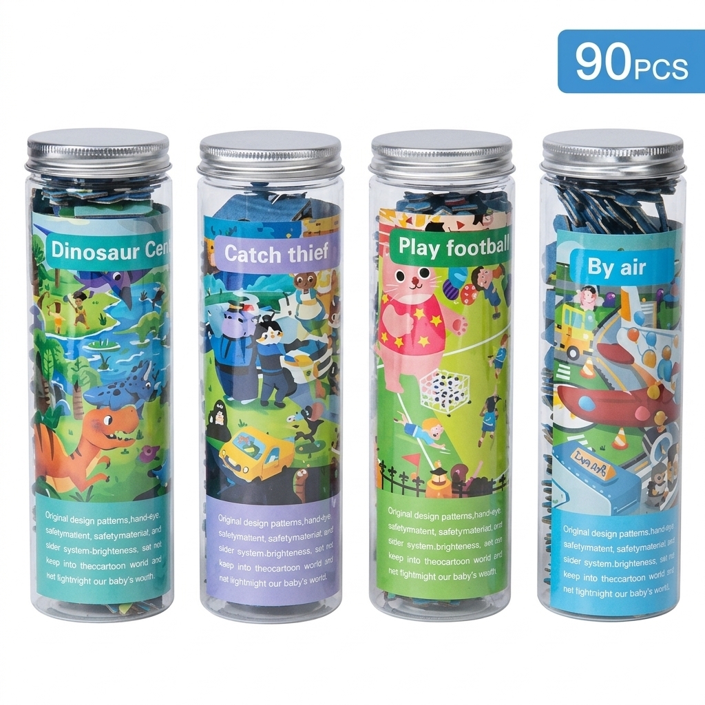90 PCS PUZZLE BOX 