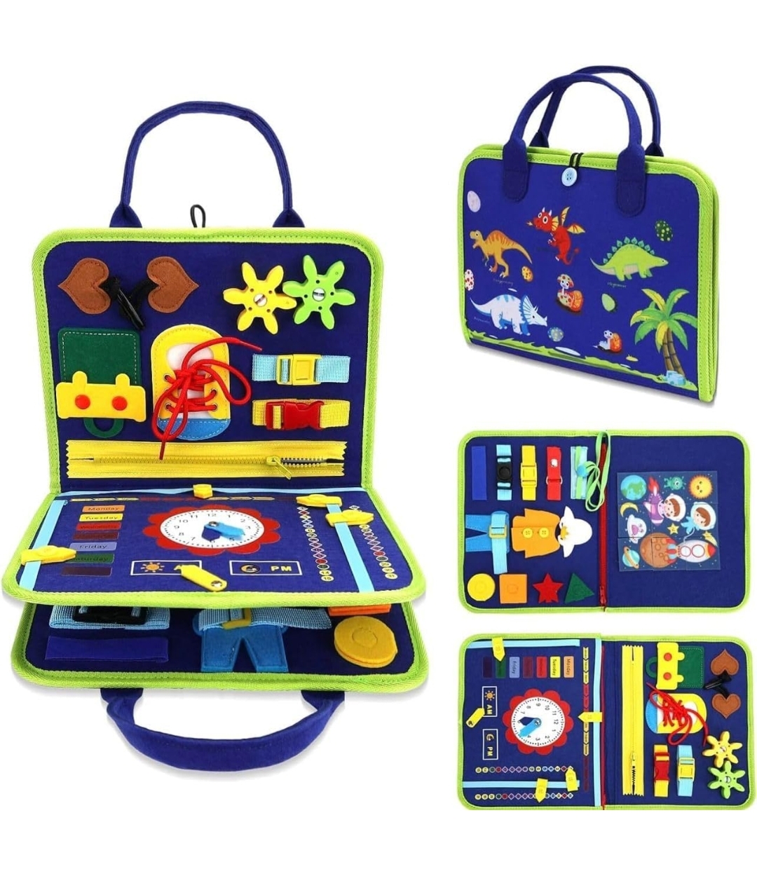 12 in 1 MONTESSORI BUSY BOOK hover