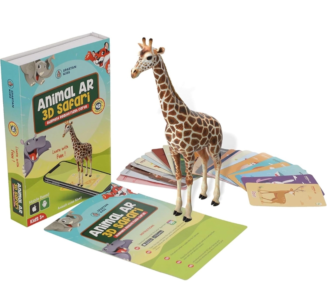 3D ANIMAL FLASH CARDS