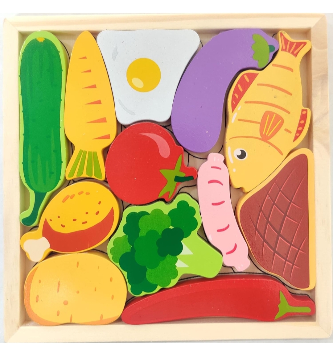 WOODEN 3D JIGSAW PUZZLE - RANDOM DESIGN hover