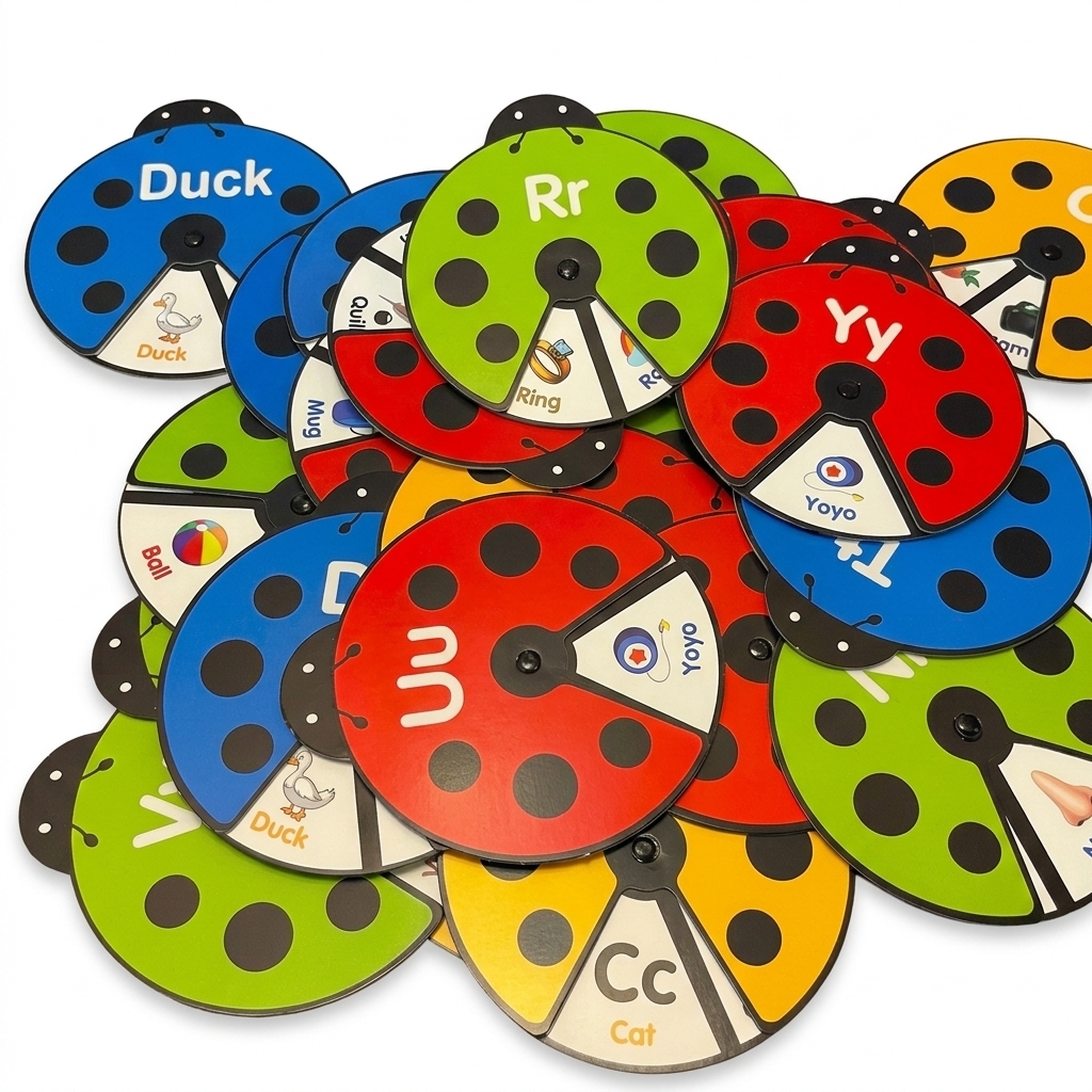 ALPHABET AND NUMBER SPINNER hover