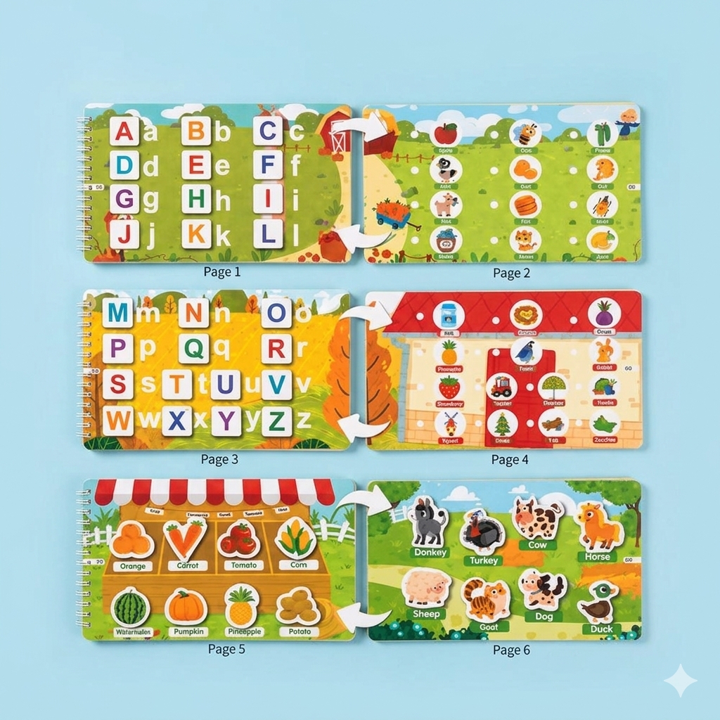 BUSY BOOK FOR TODDLERS hover