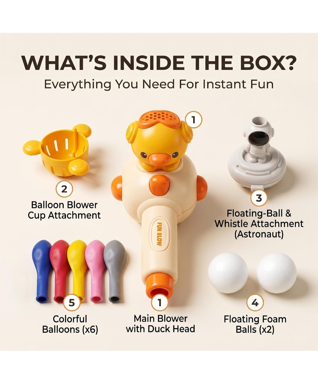 3 IN 1 BLOWER TOY hover