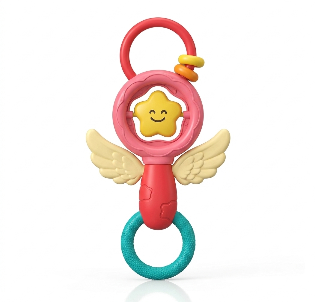 2 in 1 STAR TEETHER AND RATTLE hover