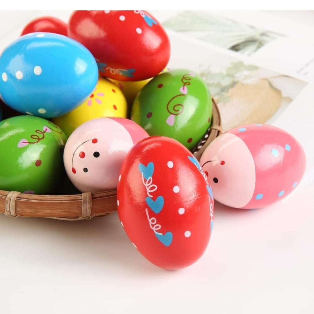 WOODEN MUSICAL EGG SHAKER  hover