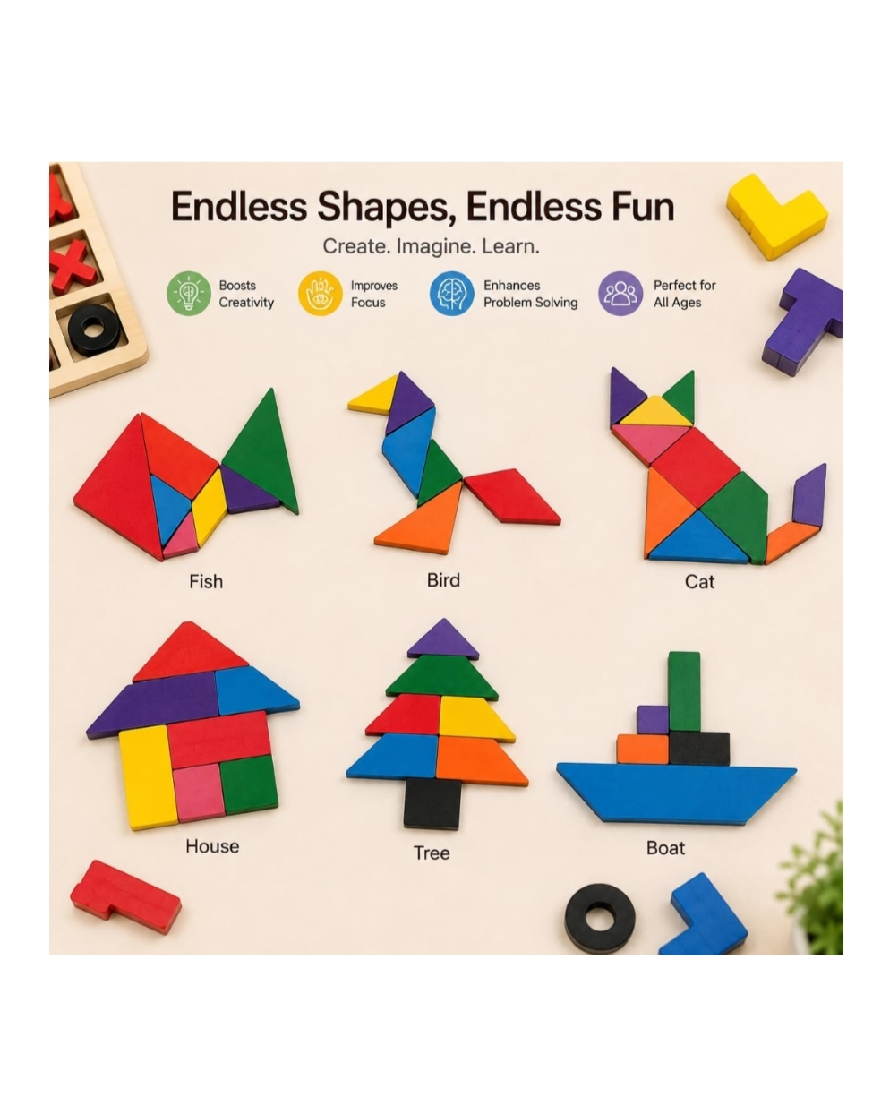 3 IN 1 WOODEN PUZZLE hover