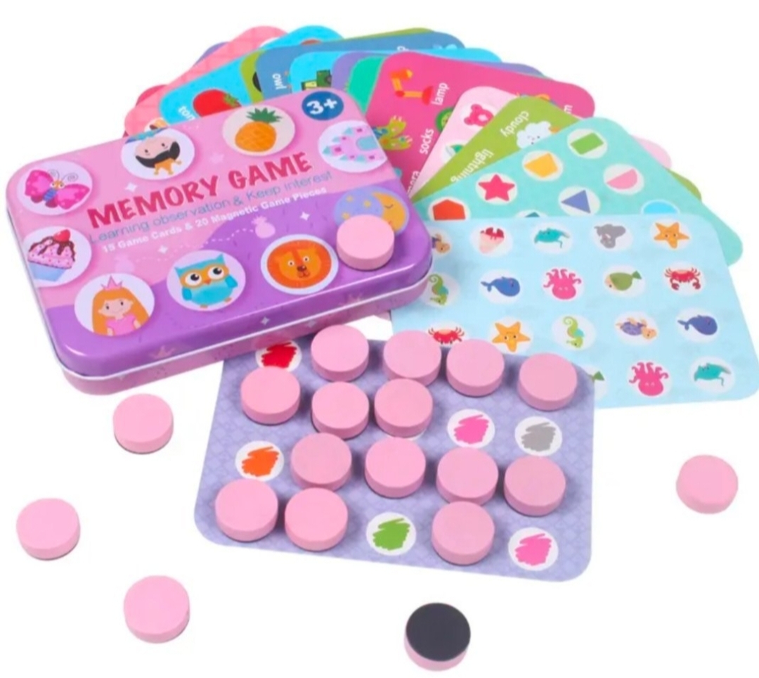 MEMORY GAME IN A TIN BOX hover