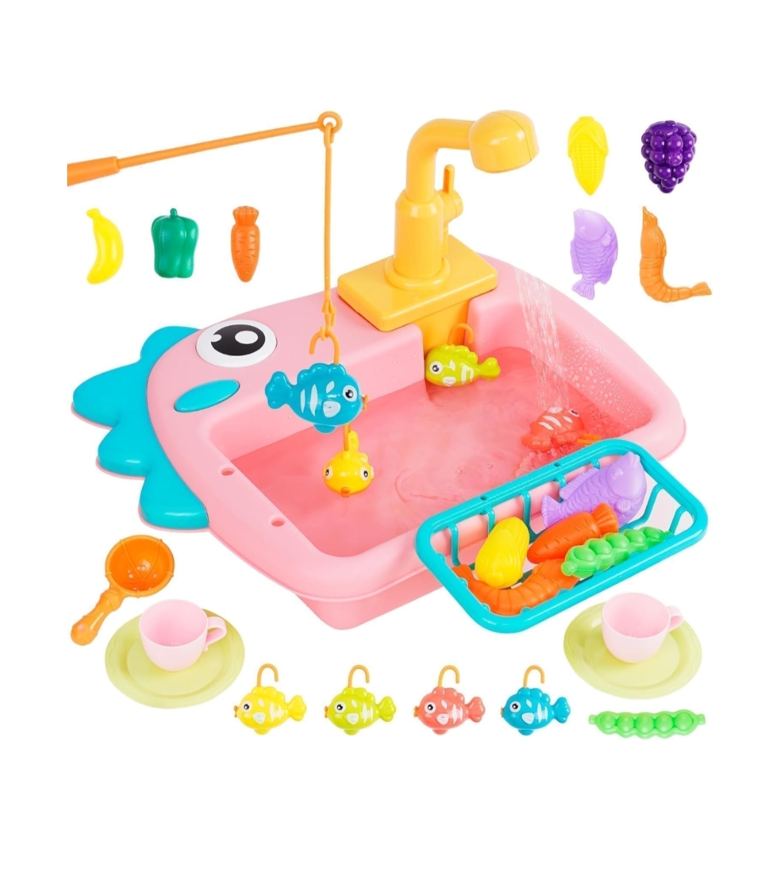 2 in 1 DINO THEME ELECTRIC DISHWASHER  hover