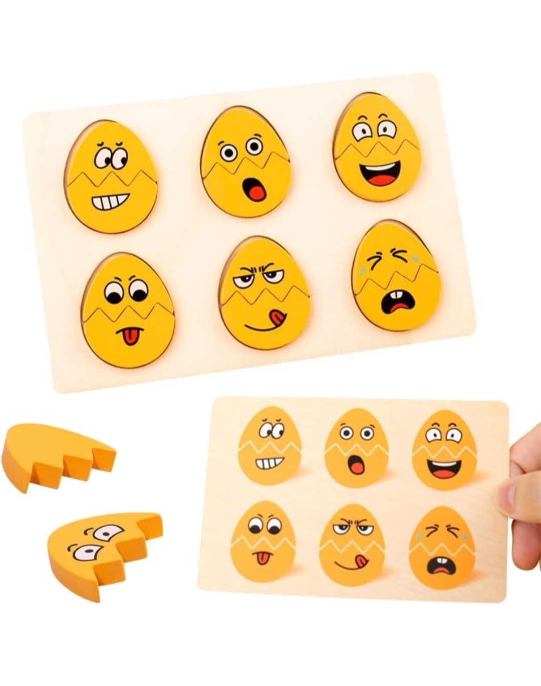 WOODEN EGG EMOJI PUZZLE hover